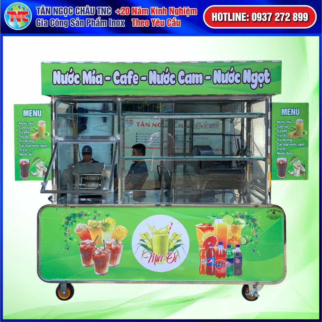 Khởi Nghiệp Thông Minh Với Xe Nước Mía 1m6 Chữ Nổi: Bán Cả Thế Giới Giải Khát Trên Một Chiếc Xe.giá ưu đãi miễn phí vận chuyển tận nơi nhận đặt hàng theo yêu cầu